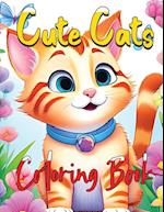 Cute Cats Coloring Book