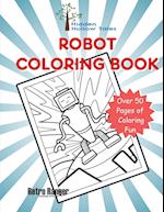 Hidden Hollow Tales Robot Coloring Book