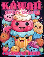 Kawaii Sweet Treats Coloring Book For Kids