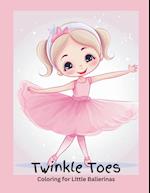 Twinkle Toes Coloring for Little Ballerinas