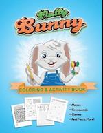 Fluffy Bunny Coloring & Activity Book