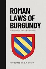 Roman Laws of Burgundy
