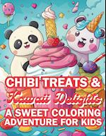 Chibi Treats & Kawaii Delights A Sweet Coloring Adventure for Kids