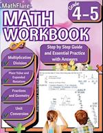 MathFlare - Math Workbook 4th and 5th Grade