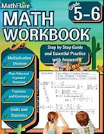 MathFlare - Math Workbook 5th and 6th Grade