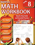 MathFlare - Math Workbook 8th Grade