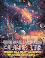 Outer Space Exploration Coloring Book