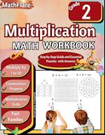 Multiplication Math Workbook 2nd Grade