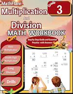 Multiplication and Division Math Workbook 3rd Grade