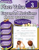 Place Value and Expanded Notations Math Workbook 3rd Grade