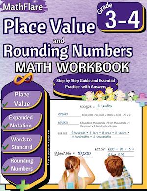 Place Value and Expanded Notations Math Workbook 3rd and 4th Grade