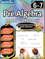 Pre Algebra Workbook 6th and 7th Grade