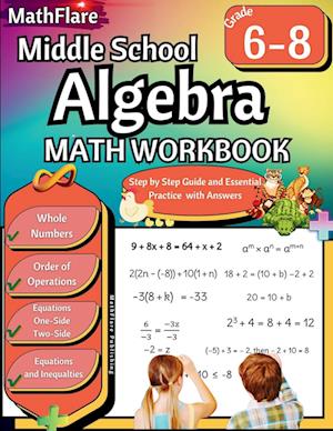 Middle School Algebra Workbook 6th to 8th Grade