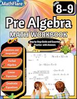 Pre Algebra Workbook 8th and 9th Grade