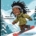 The Black Snowboarder