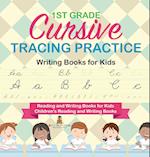 1st Grade Cursive Tracing Practice - Writing Books for Kids - Reading and Writing Books for Kids | Children's Reading and Writing Books