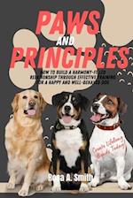 Paws and Principles: How to Build a Harmony-Filled Relationship Through Effective Training for a Happy and Well-Behaved Dog 
