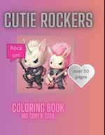 Cutie Rockers: Cute rock and punk rock characters for you to relieve stress with through coloring. 