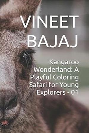 Kangaroo Wonderland: A Playful Coloring Safari for Young Explorers - 01