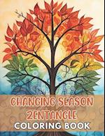 Changing Season Zentangle Coloring Book: 100+ Unique and Beautiful Designs 