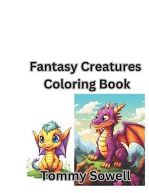 1.Fantasy Creatures: coloring book