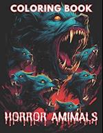 Horror Animals Coloring Book for Adult