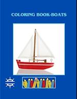 COLORING BOOK - Boats