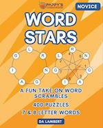 Word Stars: A Twist on Word Scrambles - Novice Edition 