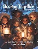 Glowing Together: A Winter's Tale of Unity Coloring Book 