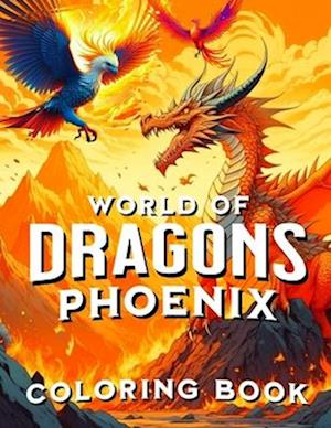 World of Dragons Phoenix Coloring Book: Gifts of Mythical Fantasy Creatures Color Pages