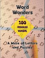 Word Wonders: A Maze of Letters and Puzzles 