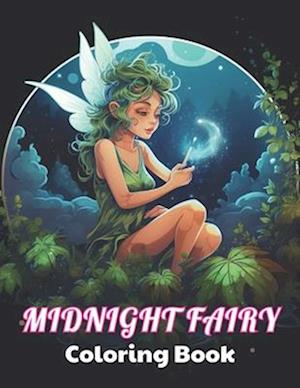 Midnight Fairy Coloring Book: High Quality +100 Beautiful Designs