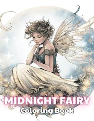 Midnight Fairy Coloring Book: 100+ Unique and Beautiful Designs