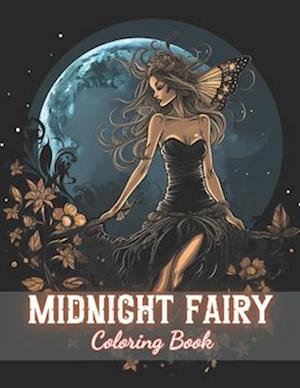 Midnight Fairy Coloring Book: High Quality and Unique Colouring Pages