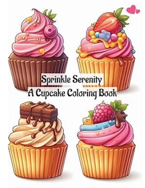 Sprinkle Serenity: A Cupcake Coloring Book