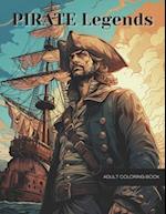 Pirate Legends: Classic Adventures Coloring Book 