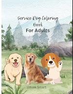 Service Dog Coloring Book 