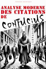 Analyse moderne des Citations de Confucius