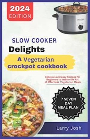 Slow Cooker Delights-A Vegetarian Crockpot Cookbook: Delicious and Easy Recipes for Beginners to Master the Art of Effortless Vegetarian Meals