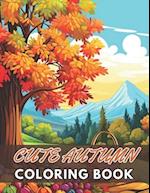 Cute Autumn Coloring Book for Kids: New and Exciting Designs Suitable for All Ages 
