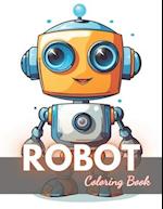 Robot Coloring Book for Kids: High-Quality and Unique Coloring Pages 
