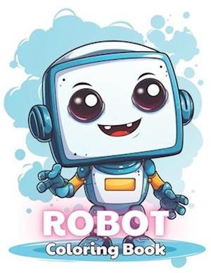 Robot Coloring Book for Kids: 100+ Unique and Beautiful Designs