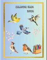 COLORING BOOK Birds