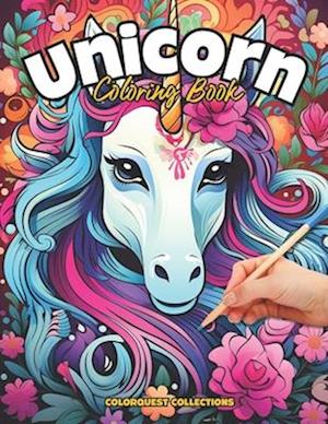 Unicorn Coloring Book: Rainbow Dreams - A Colorful Adventure with Magical Unicorns