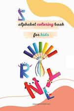 alphabet coloring book: for kids 