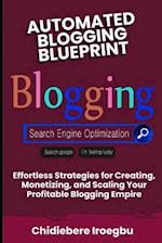 AUTOMATED BLOGGING BLUEPRINT : Effortless Strategies for Creating, Monetizing, and Scaling Your Profitable Blogging Empire 