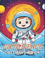 Cute Space Coloring Book for Kids: New and Exciting Designs Suitable for All Ages 