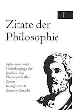 Zitate der Philosophie