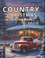 Country Christmas Coloring Book