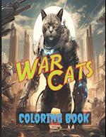 War Cats Coloring Book
